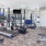 a gym with exercise equipment